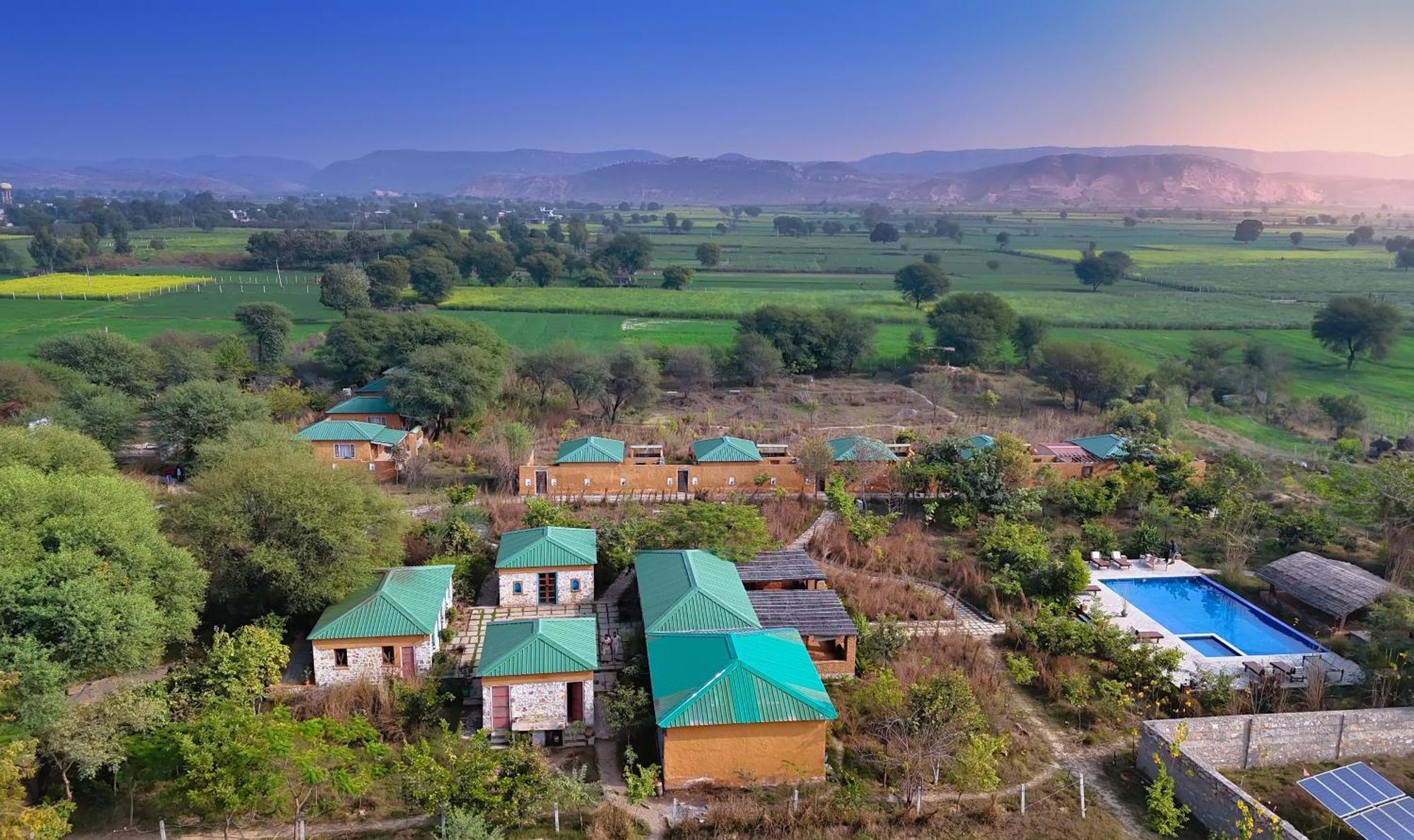 Bagh Serai - Rustic Cottage With Private Pool Sawai Madhopur Ngoại thất bức ảnh