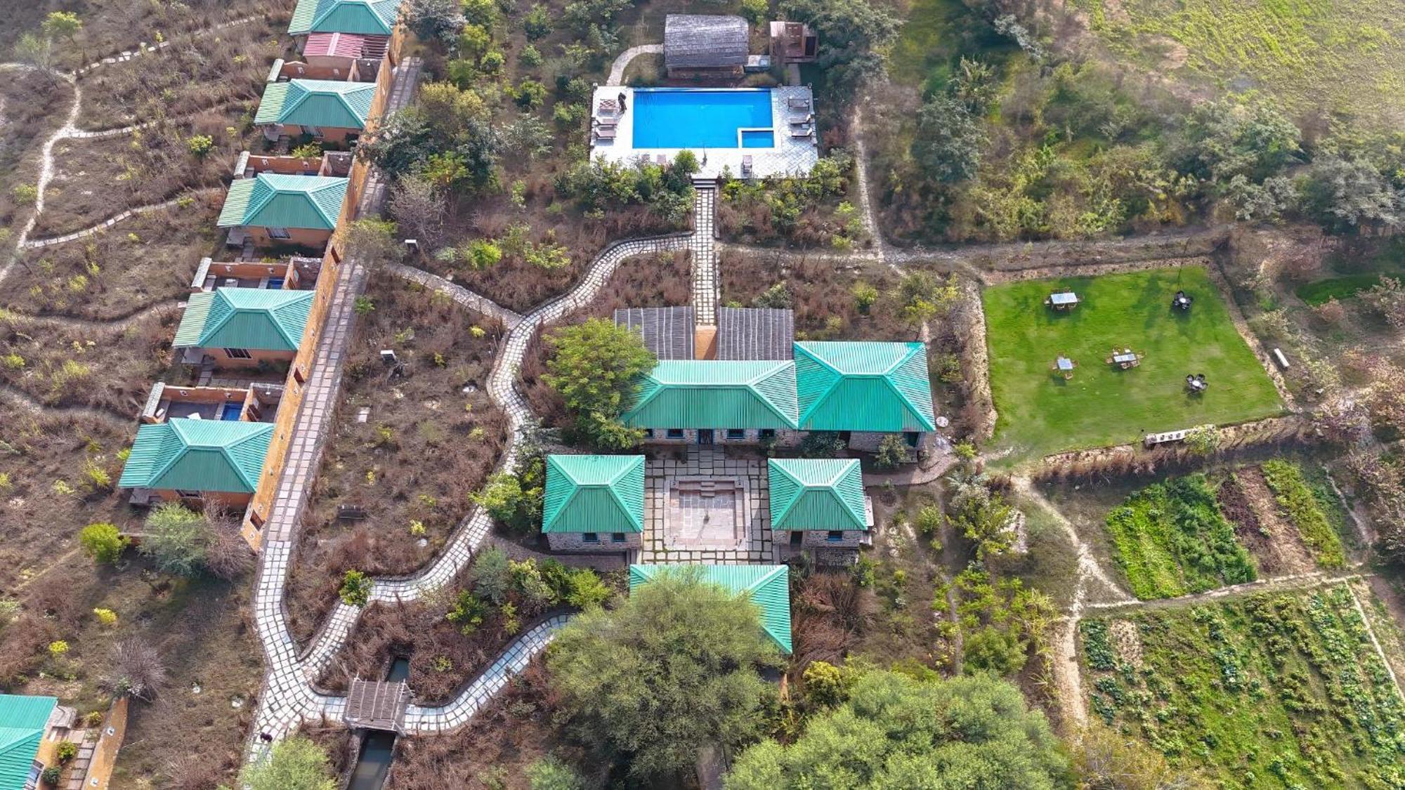Bagh Serai - Rustic Cottage With Private Pool Sawai Madhopur Ngoại thất bức ảnh
